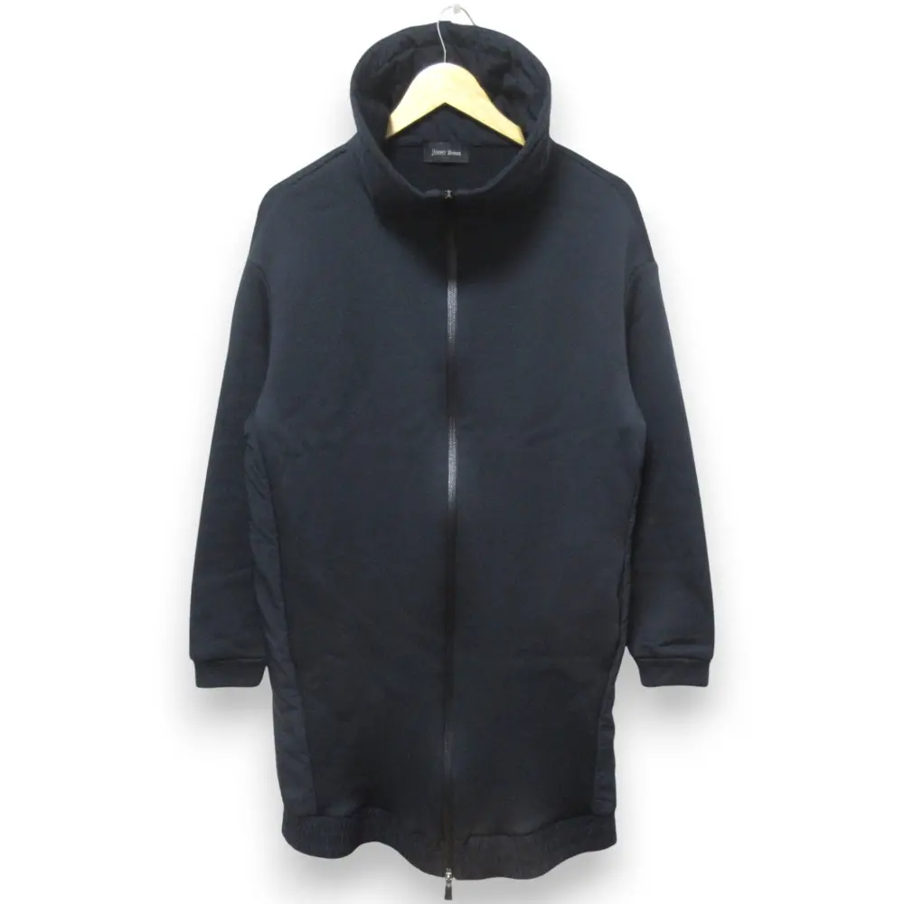23AW HERNO ヘルノ Laminar ラミナー スタンドカラーコート ロングジャケット サイズ40 ブラックの買取実績【2025年2月買取】