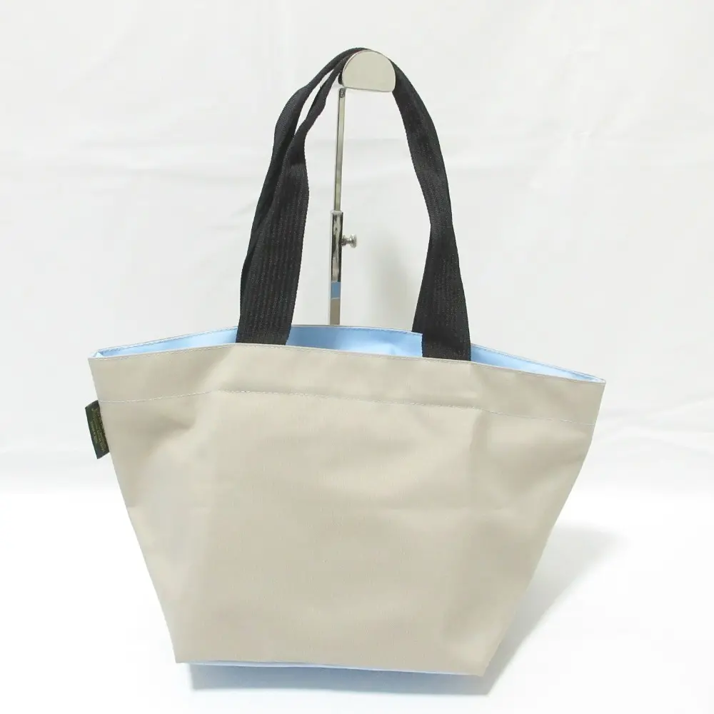 Herve Chapelier エルベシャプリエ ナイロン 舟型ショルダーML トートバッグ ミディアムサイズ ナクル×ブルエ