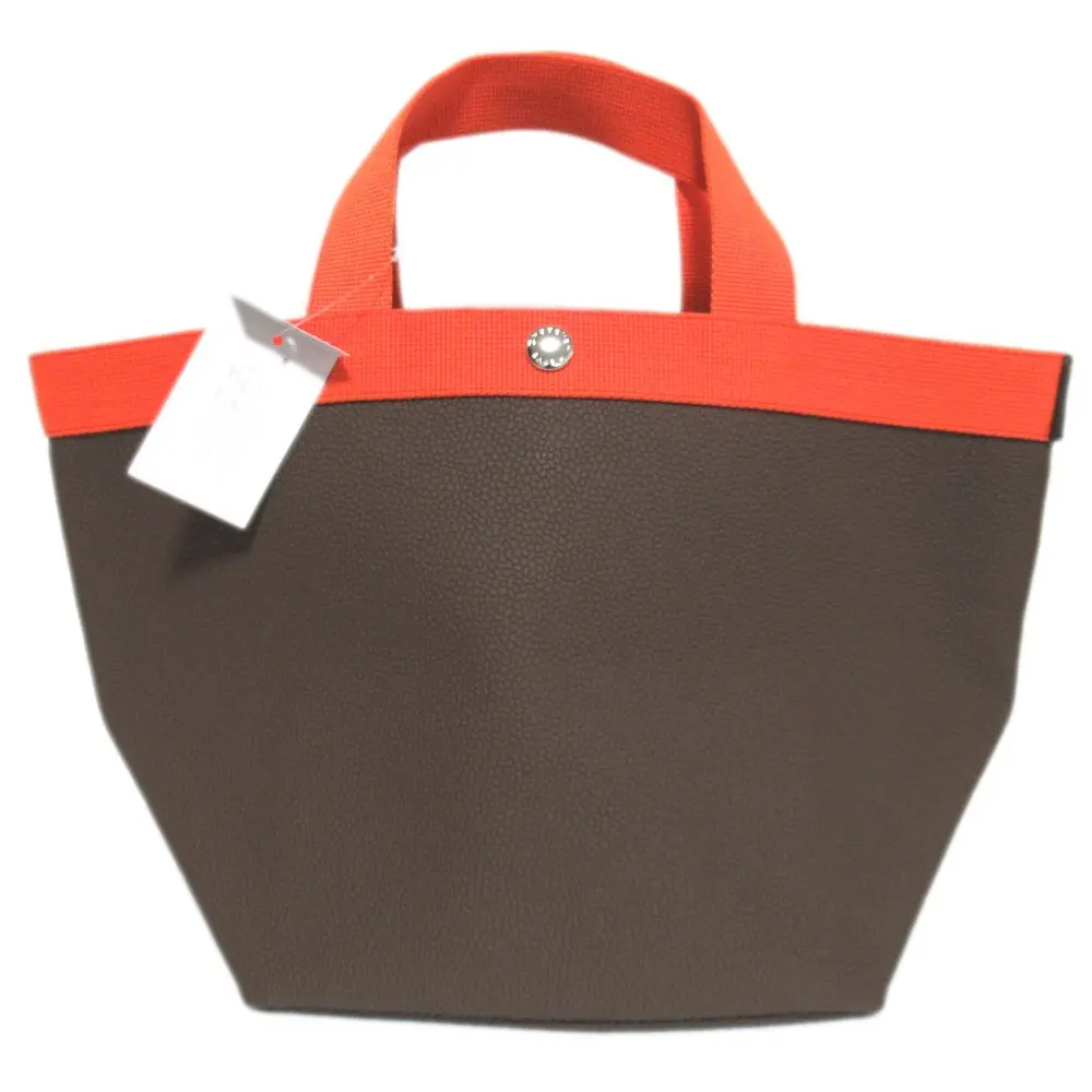 Herve Chapelier エルベシャプリエ 707GP リュクス舟形トートM コーテッドキャンバス トートバッグ ハンドバッグ トープ マンダリン