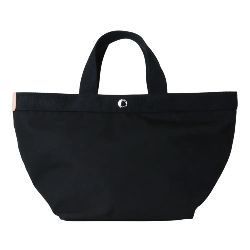 Herve Chapelier エルベシャプリエ 限定カラー 舟型トートバッグ 707CD M ノワール ノワール ドラジェタグ