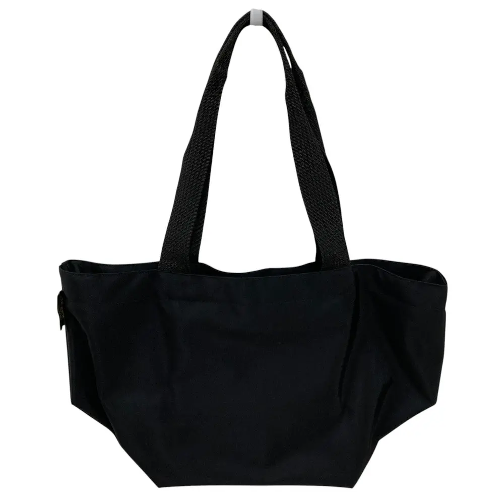 Herve Chapelier エルベシャプリエ 925N ナイロン舟型ショルダーL トートバッグ ブラック