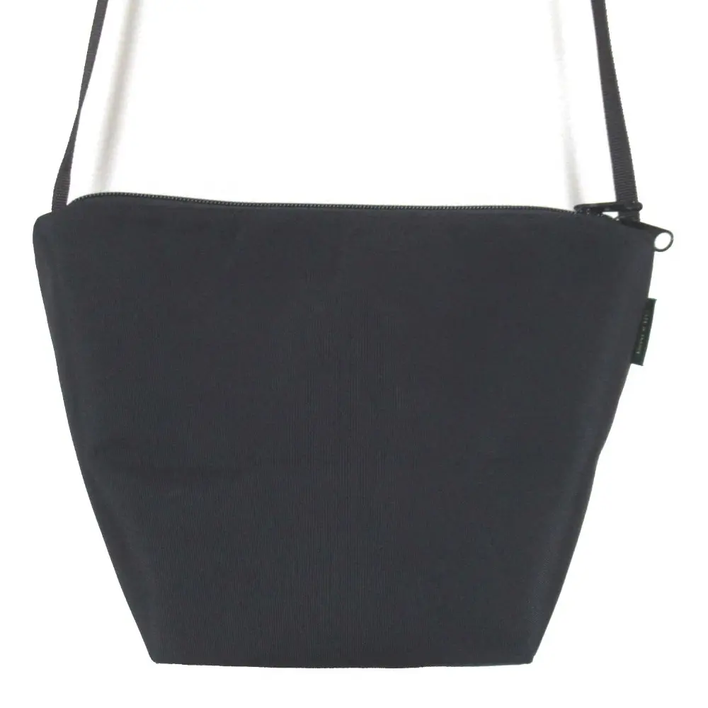 Herve Chapelier エルベシャプリエ 2885C コーデュラナイロン 舟型ショルダーバッグ S ノワール ブラック