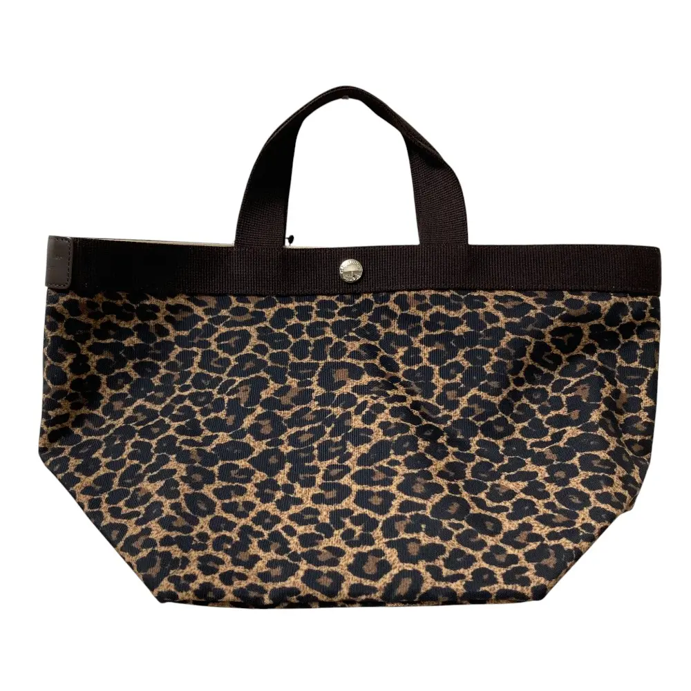 Herve Chapelier エルベシャプリエ 707Fパンサー 舟型トートバッグ M ブラウン