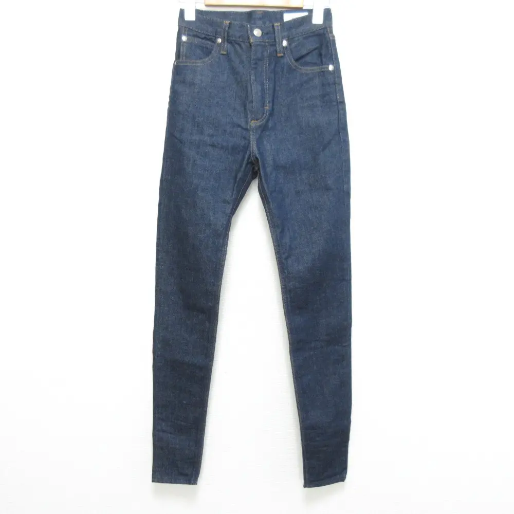 HYKE ハイク TIGHT SLIM タイトスリム ストレッチ スキニー デニムパンツ ジーンズ W26 ワンウォッシュブルー