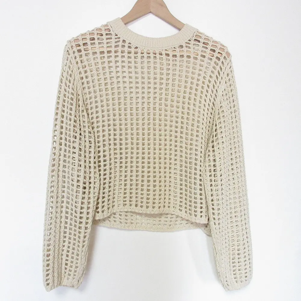 HYKE ハイク ウール 長袖 ニットセーター サイズ1 ネイビーの買取相場