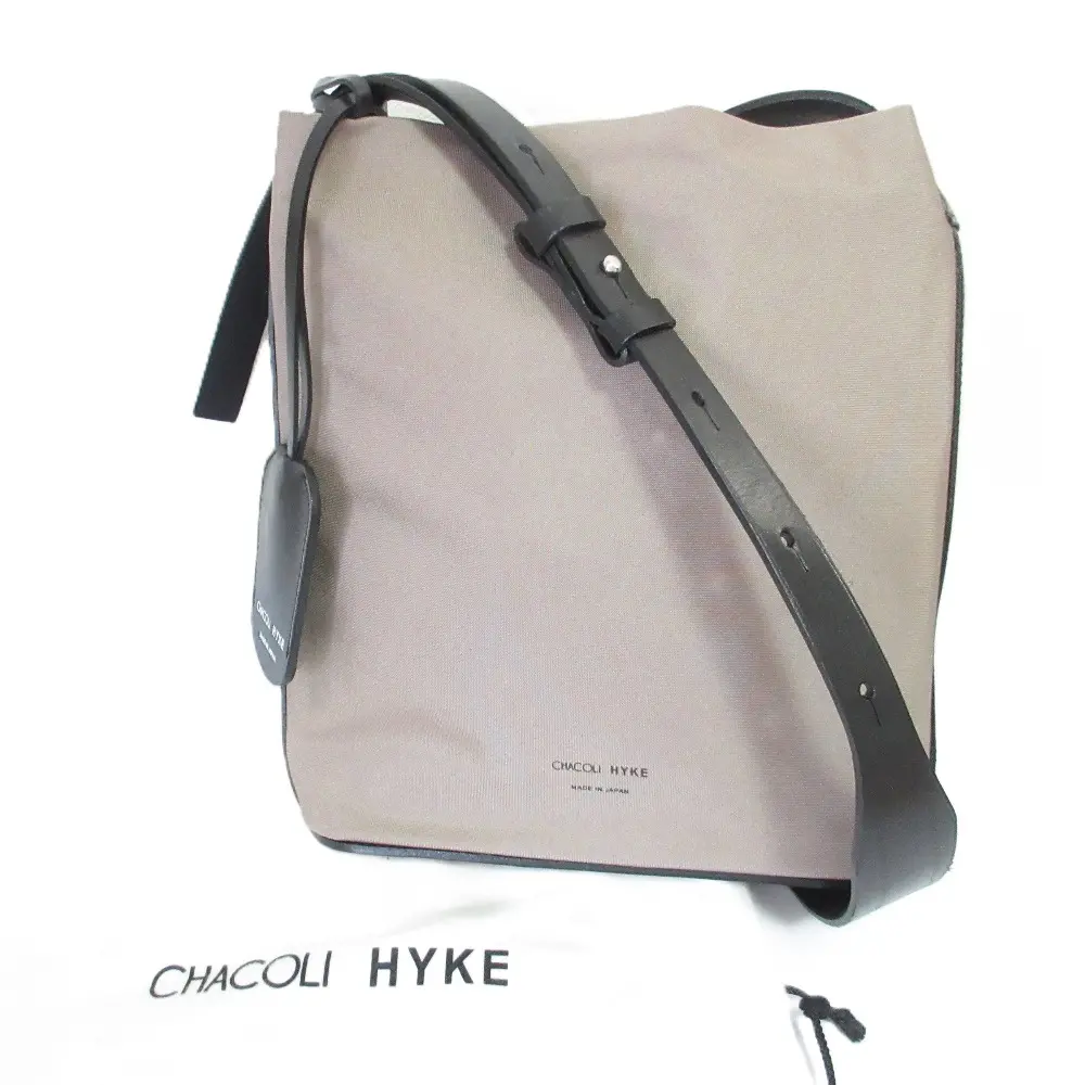 CHACOLI × HYKE ハイク ワンショルダーバッグ チャコールグレー×シルバー金具の買取実績【2025年4月買取】