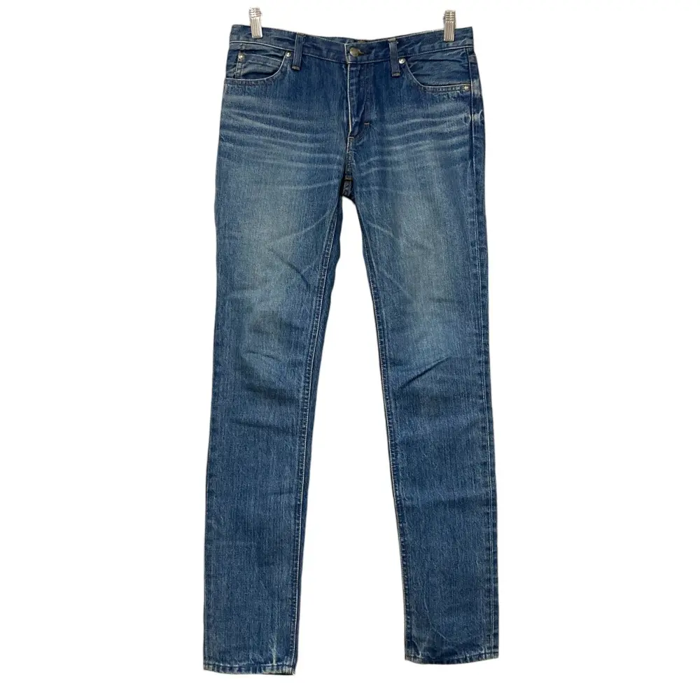 HYKE ハイク スリム デニムパンツ ジーンズ W28 インディゴ