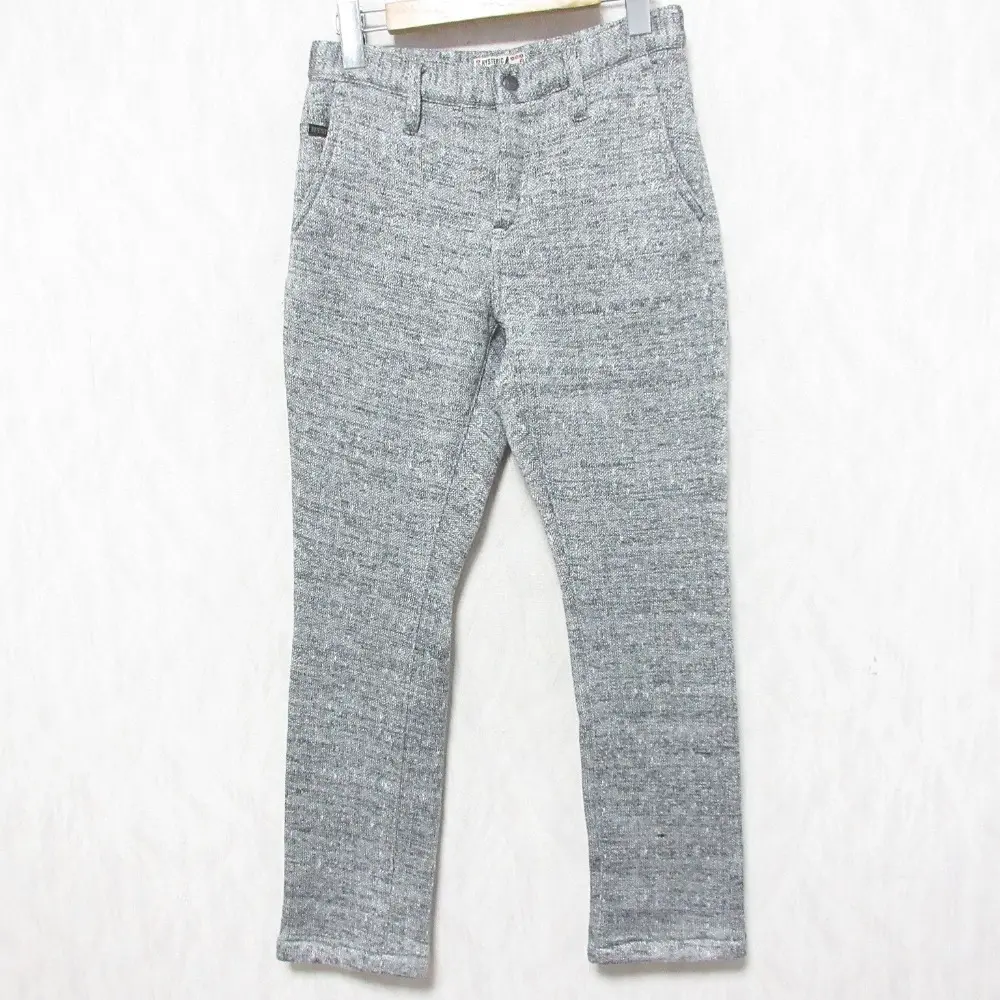 HYSTERIC GLAMOUR ヒステリックグラマー ヘリンボーン 裏起毛 スリムパンツ 0153AP02 小さいサイズ XS グレー