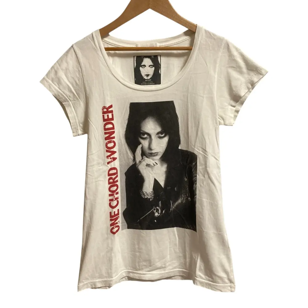 HYSTERIC GLAMOUR ヒステリックグラマー THE ADVERTS Tシャツ サイズF ホワイト