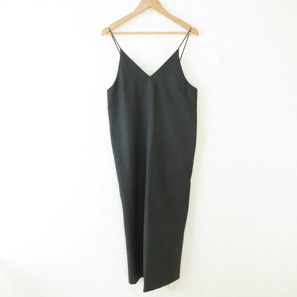 IENA イエナ P/VISメランジキャミワンピース Iライン ロングドレス 20040900603040 36 ダークグレーの買取実績【2024年11月買取】