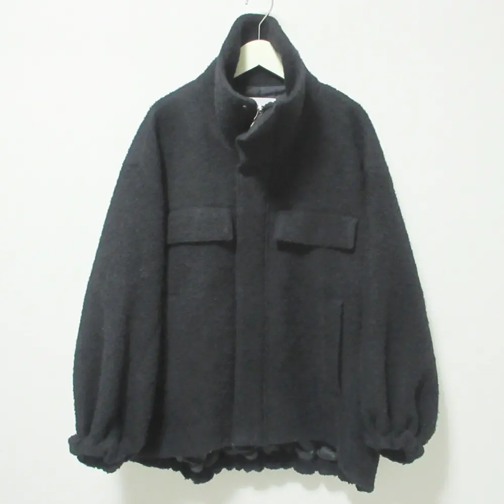 25SS IENA イエナ ポンチョコート サイズ38 ブラックの買取相場・実績