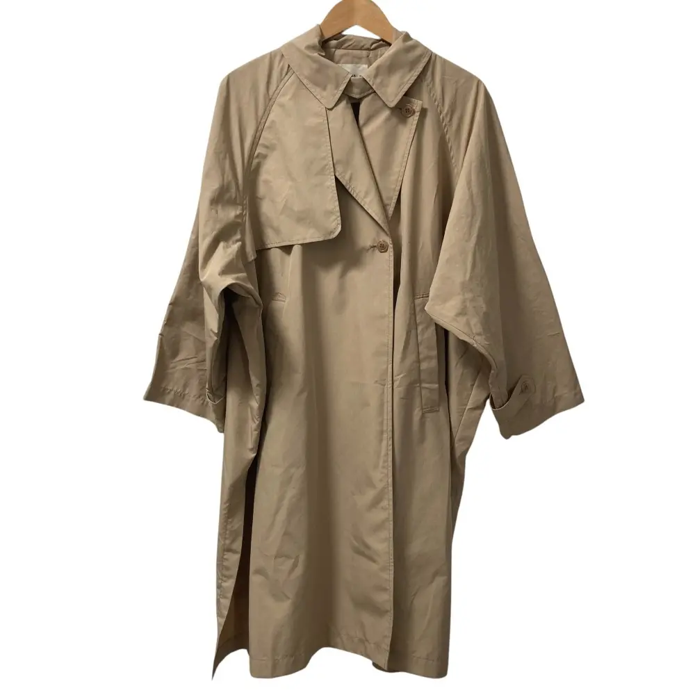 IENA イエナ ウール ノーカラーロングコート 38 グレーの買取相場