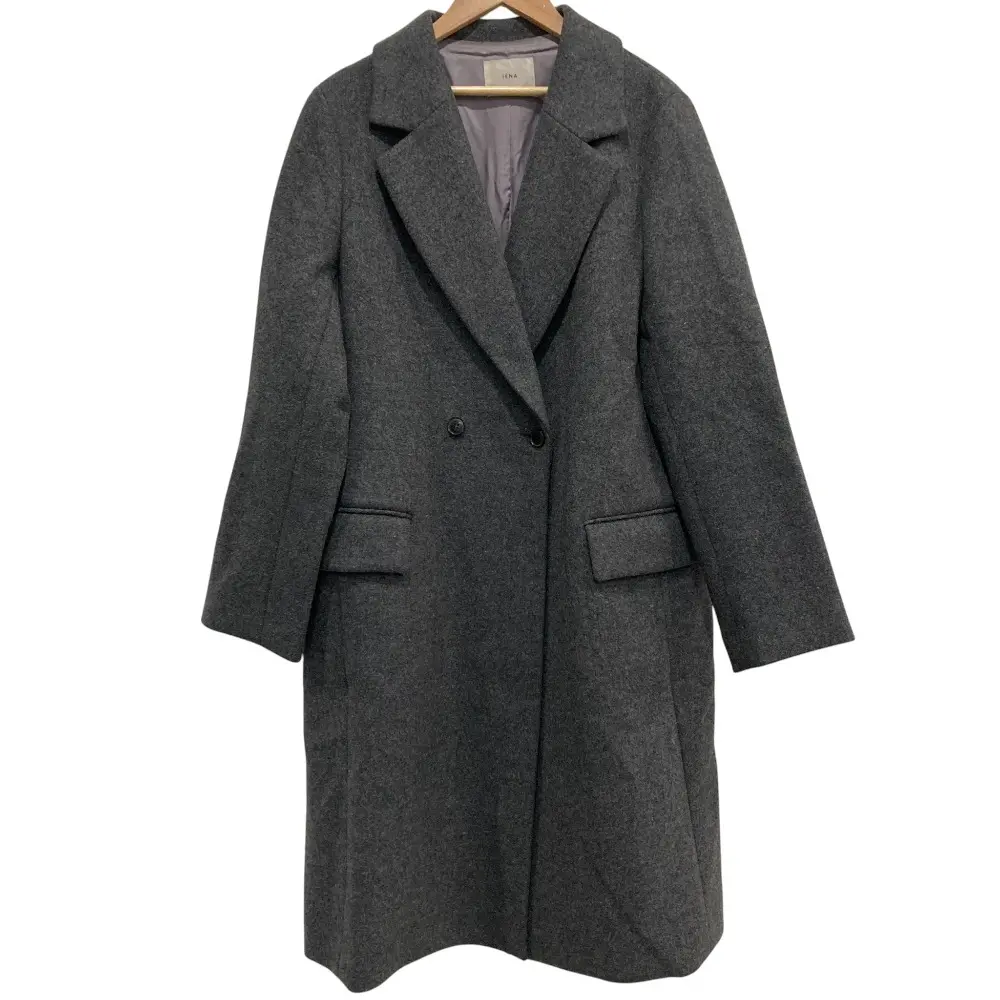 IENA イエナ ウールチェスターコート グレー