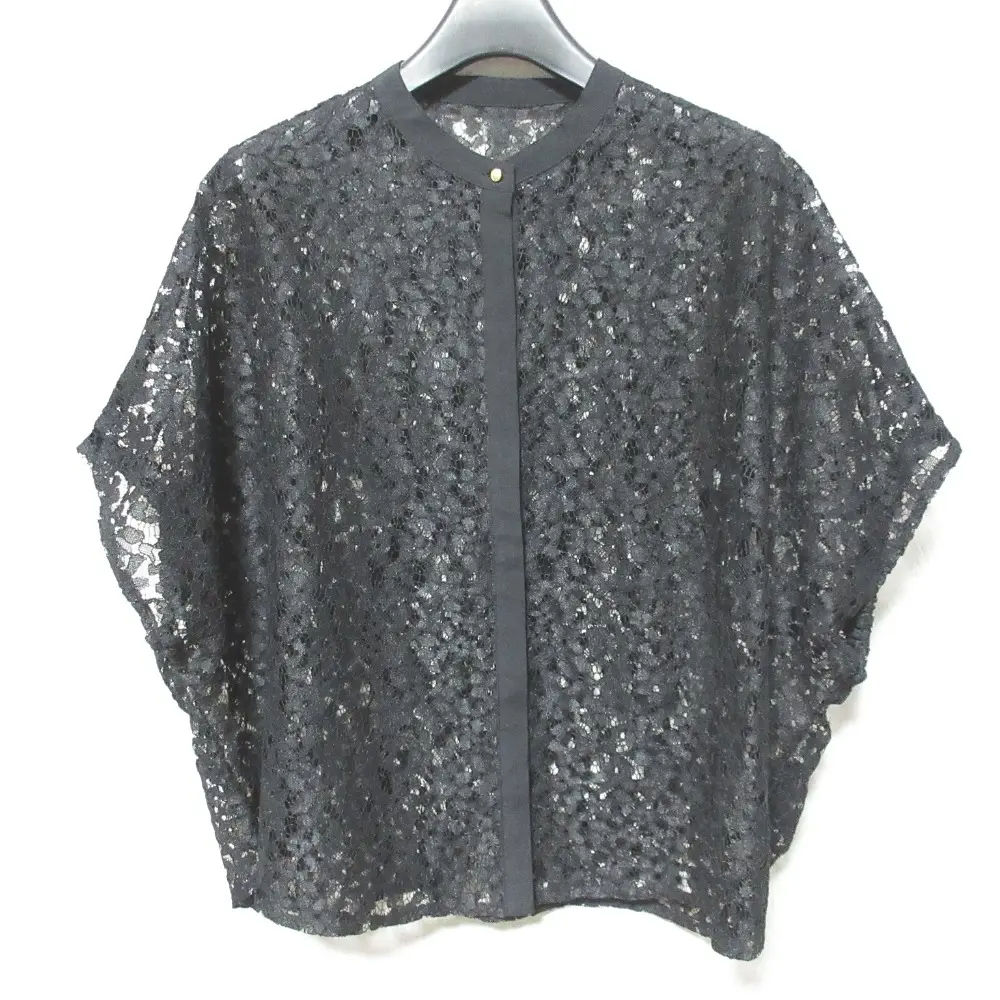 25SS IENA イエナ コードレースブラウス 25051900993020 ブラック