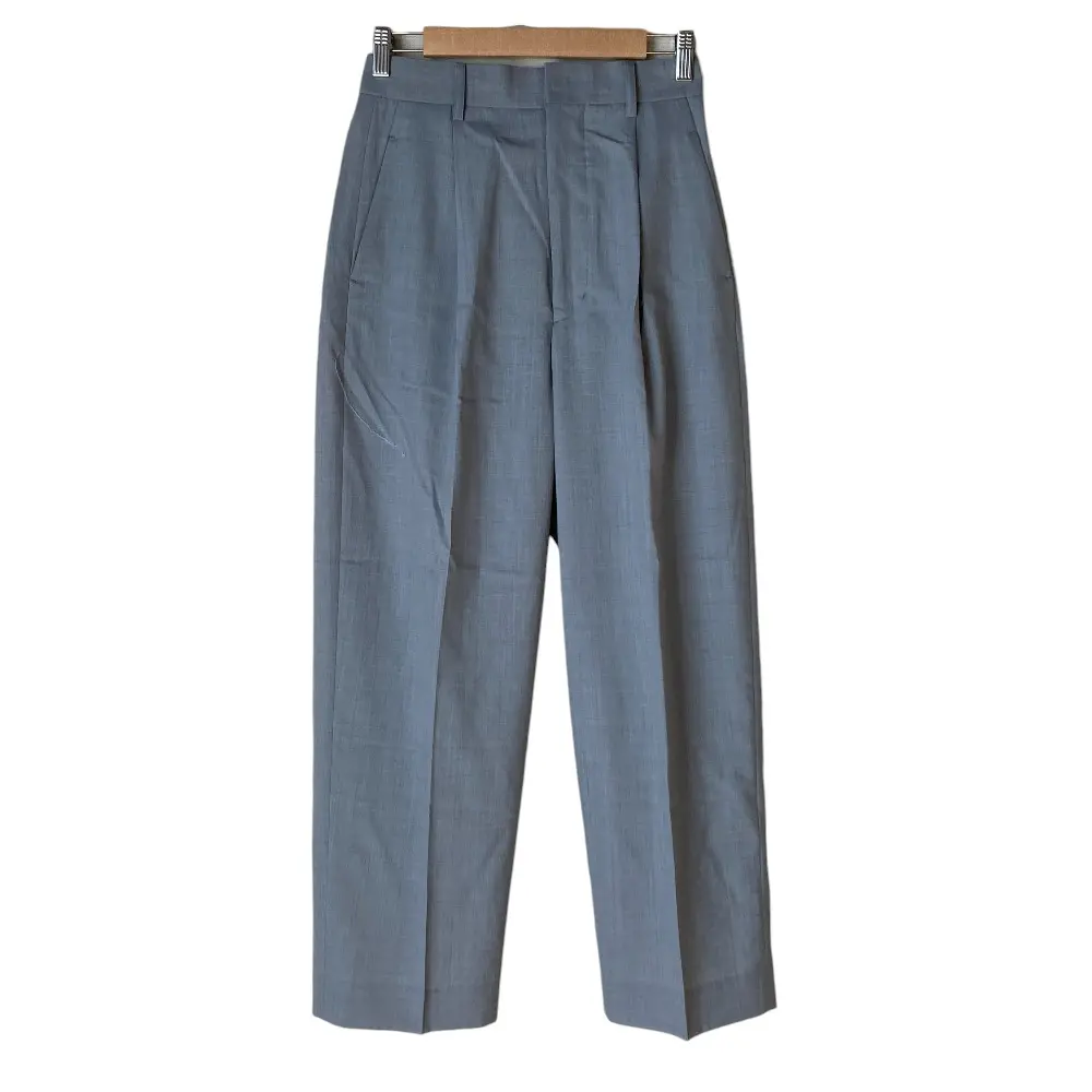 24SS IENA イエナ ワイド トラウザーズパンツ 38 グレー