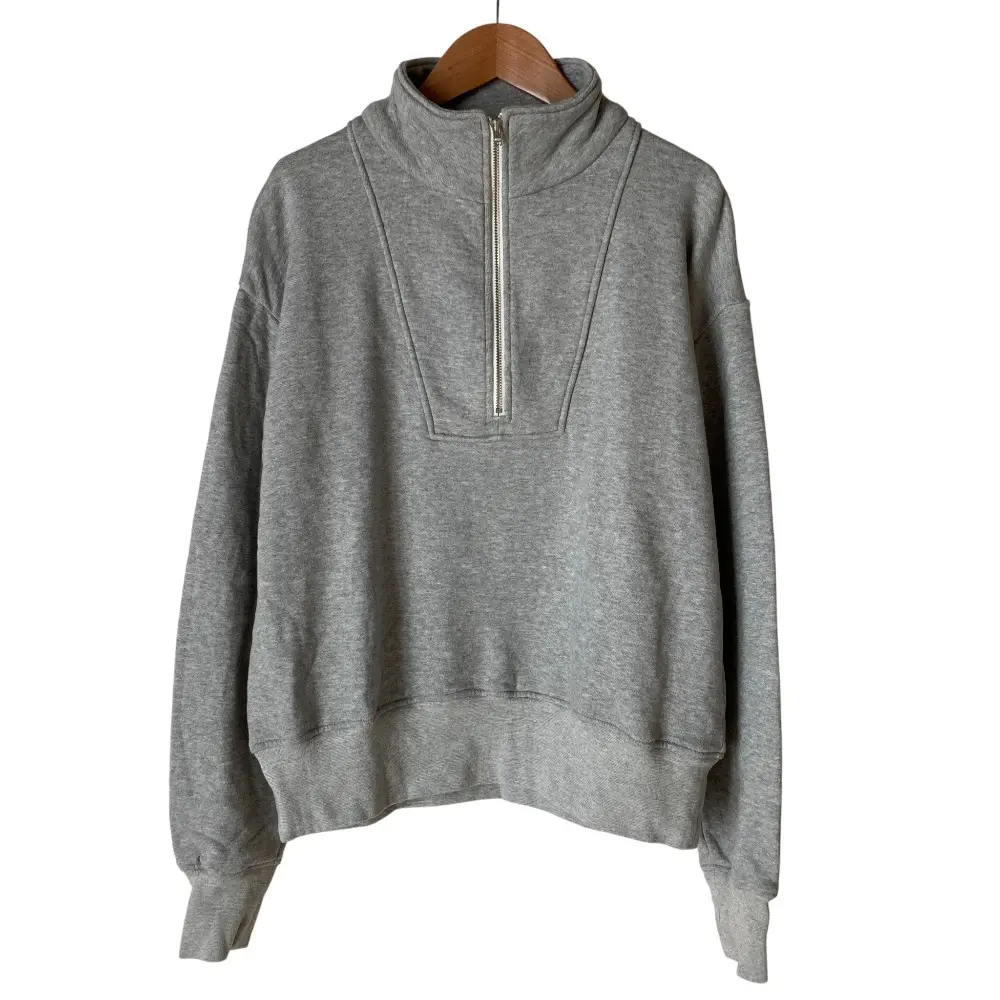 24AW IENA イエナ LIENハーフジップスウェット 24070900047030 グレー