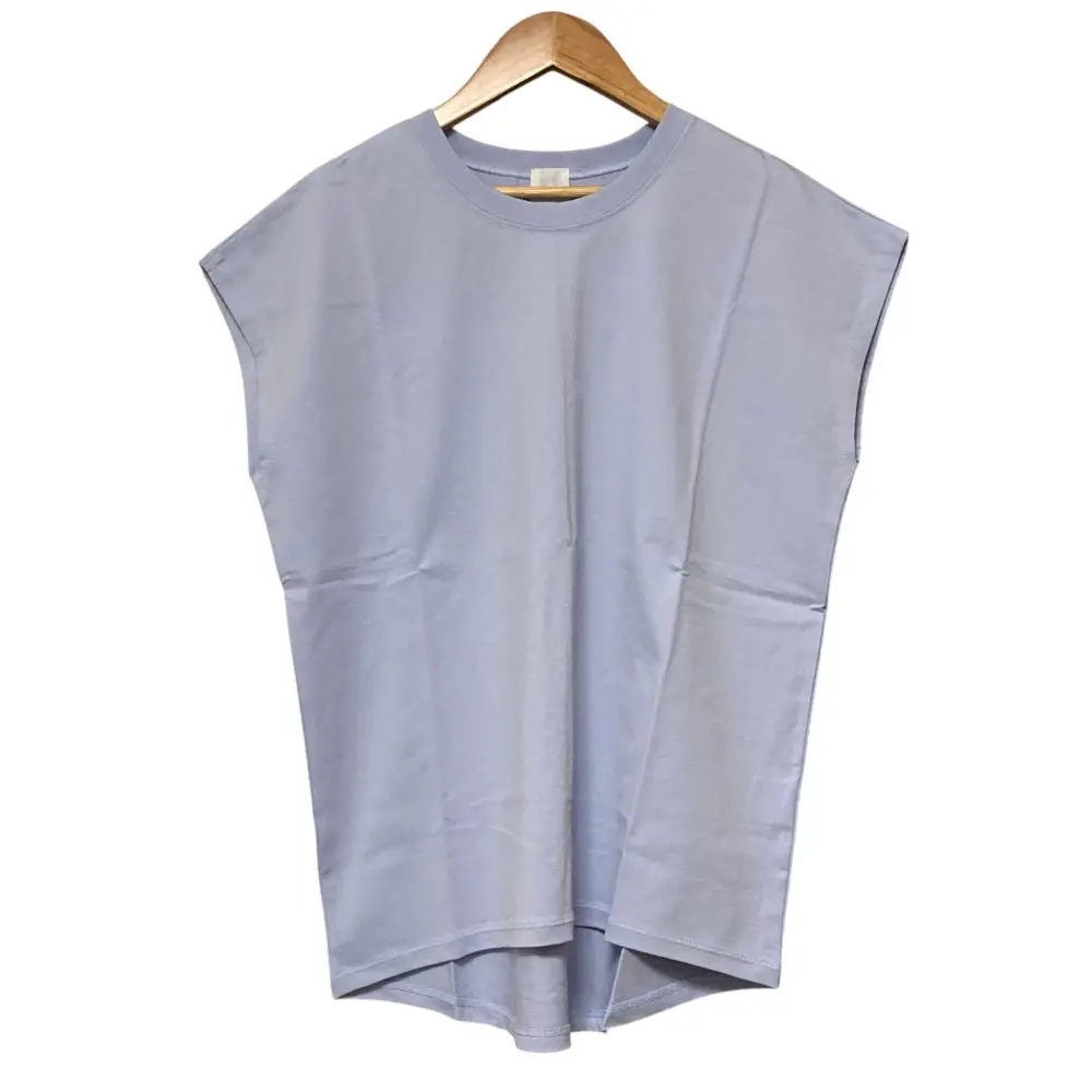 25SS IENA イエナ ラウンドテールプルオーバー Tシャツ カットソー サイズF ブルー