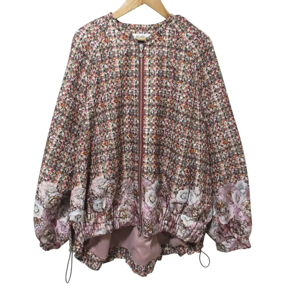 INGEBORG インゲボルグ LINTON リントンフラワーpt. ブラウス ジャケット ブルゾン A2253FJM356 マルチカラー