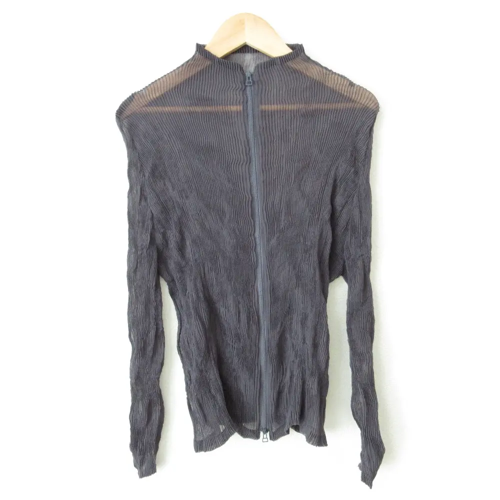 ISSEY MIYAKE イッセイミヤケ ツイスト加工 シアー プリーツ ダブル