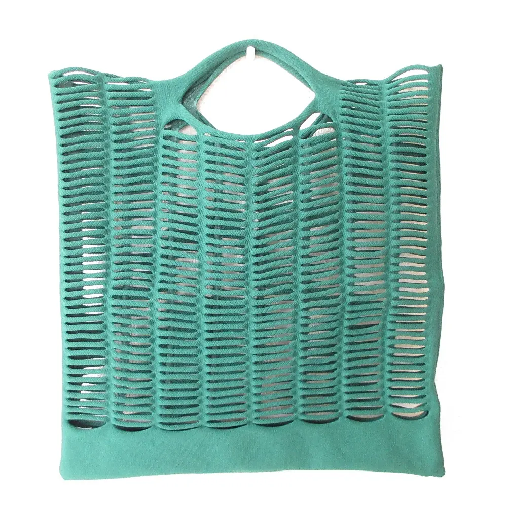 GOOD GOODS ISSEY MIYAKE グッドグッズ イッセイミヤケ MOKKO TOTE BAG モッコ ニットトートバッグ GG03-AG101 グリーン