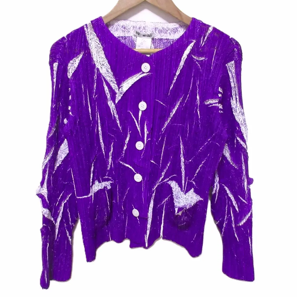 ISSEY MIYAKE イッセイミヤケ ツイスト加工 シアー プリーツ ダブル