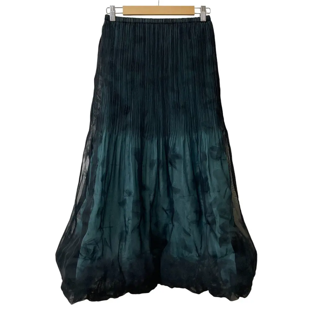 ISSEY MIYAKE イッセイミヤケ プリーツフレアロングスカート IM71