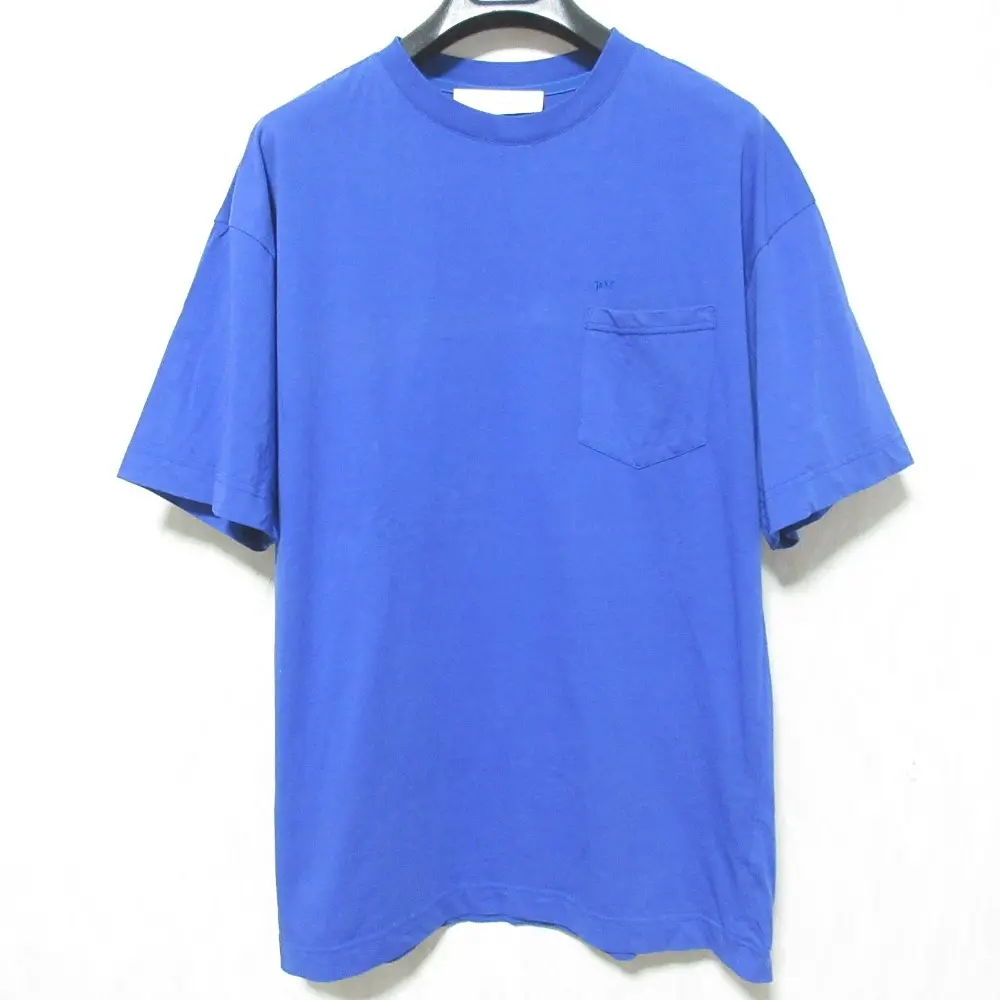 J&M DAVIDSON ジェイアンドエムデヴィッドソン ポケット ロゴ刺繍 Tシャツ 8728C-20340M ブルー