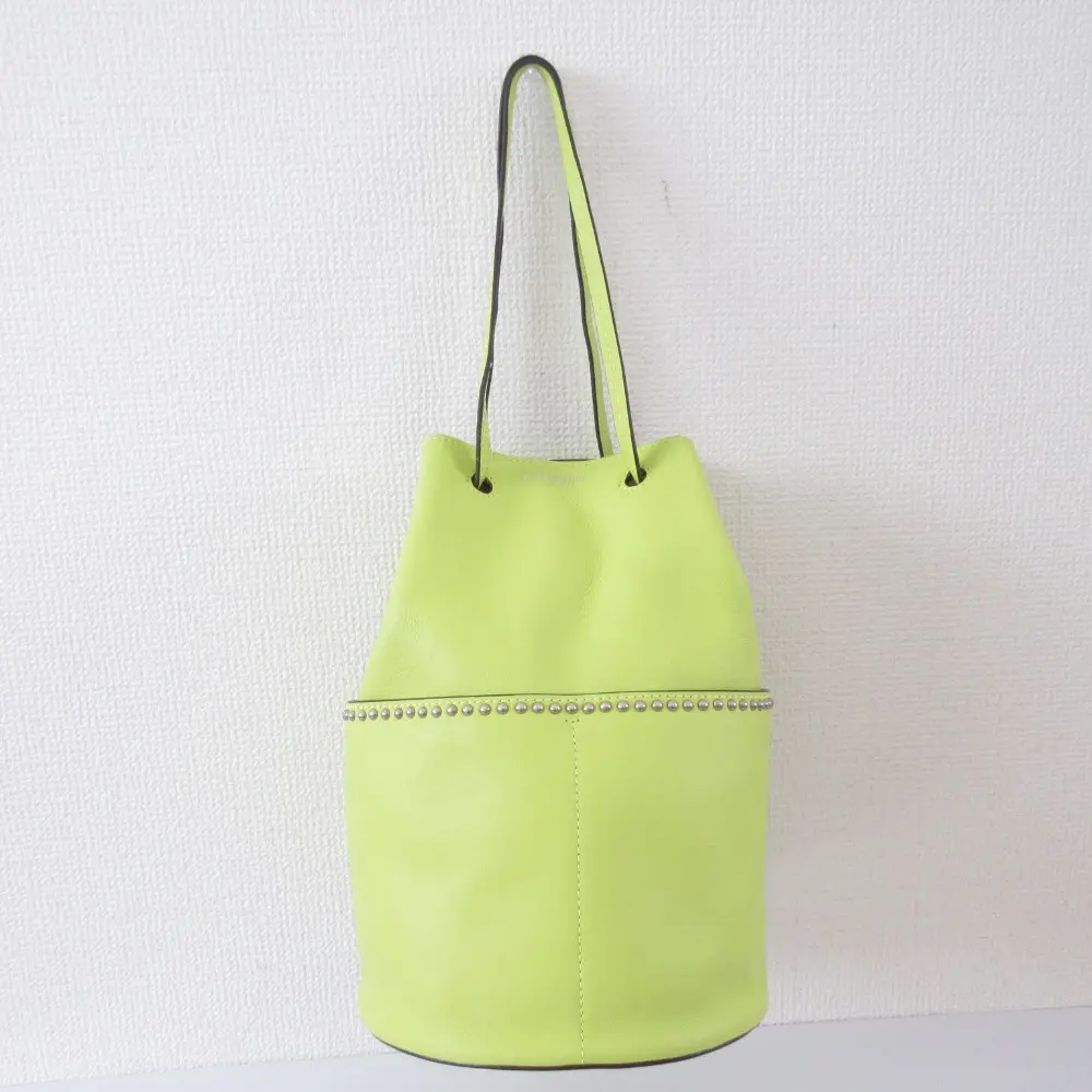 J&M DAVIDSON ジェイアンドエムデヴィッドソン MINI DAISY ハンドバッグ イエロー