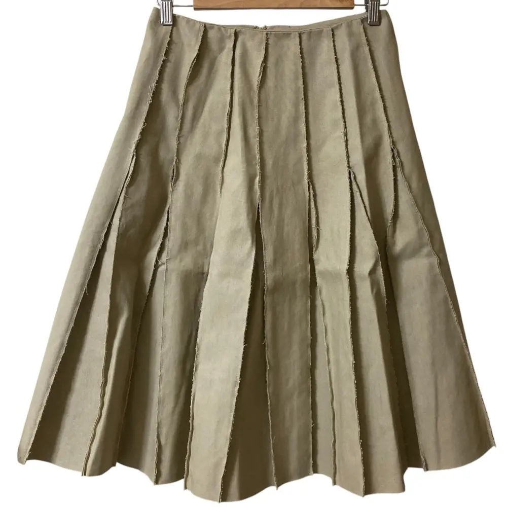 JW ANDERSON ジェイダブリューアンダーソン ミディ丈 フレアスカート 8 ベージュ