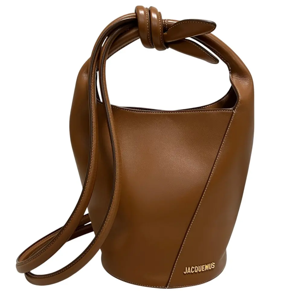 24SS JACQUEMUS ジャックムス Le Petit Tourni ハンドバッグ ワンショルダーバッグ ブラウンの買取実績【2026年3月買取】