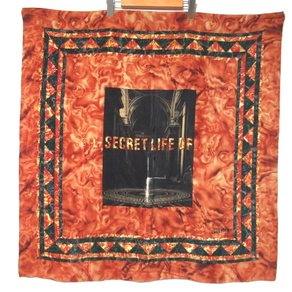 Jean Paul Gaultier ジャンポールゴルチエ シルク100% プリント 総柄