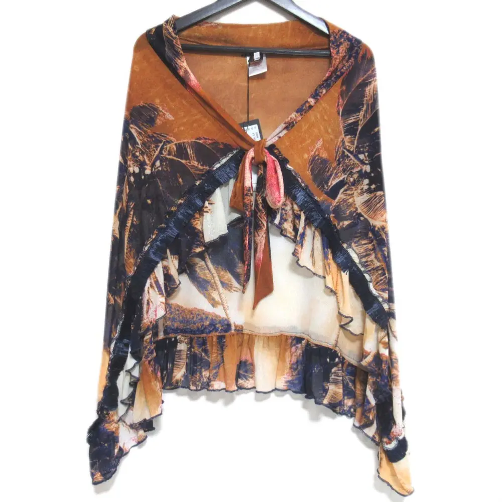 Jean Paul Gaultier ジャンポールゴルチエ シルク100% プリント 総柄