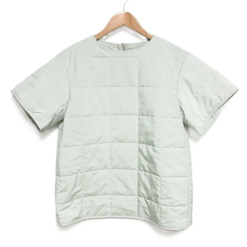 21AW JIL SANDER+ ジルサンダープラス リップストップ プルオーバー キルティングジャケット ブルゾン 34 ライトグリーン系の買取実績【2024年10月買取】