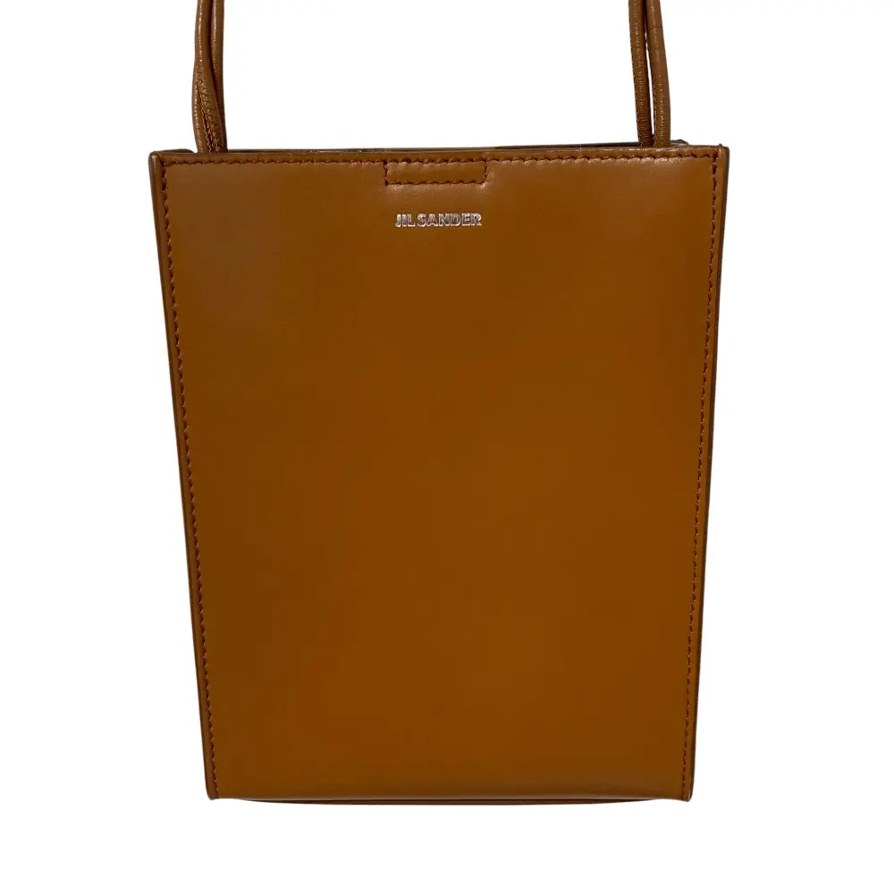 JIL SANDER ジルサンダー タングル スモール ショルダーバッグ キャメル