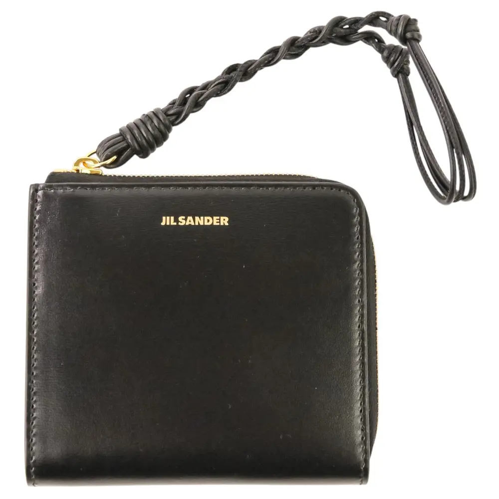 JIL SANDER ジルサンダー CREDIT CARD PURSE TANGLE タングル カード ホルダー 財布 ウォレット J07UI0017 ブラックの買取実績【2025年12月買取】