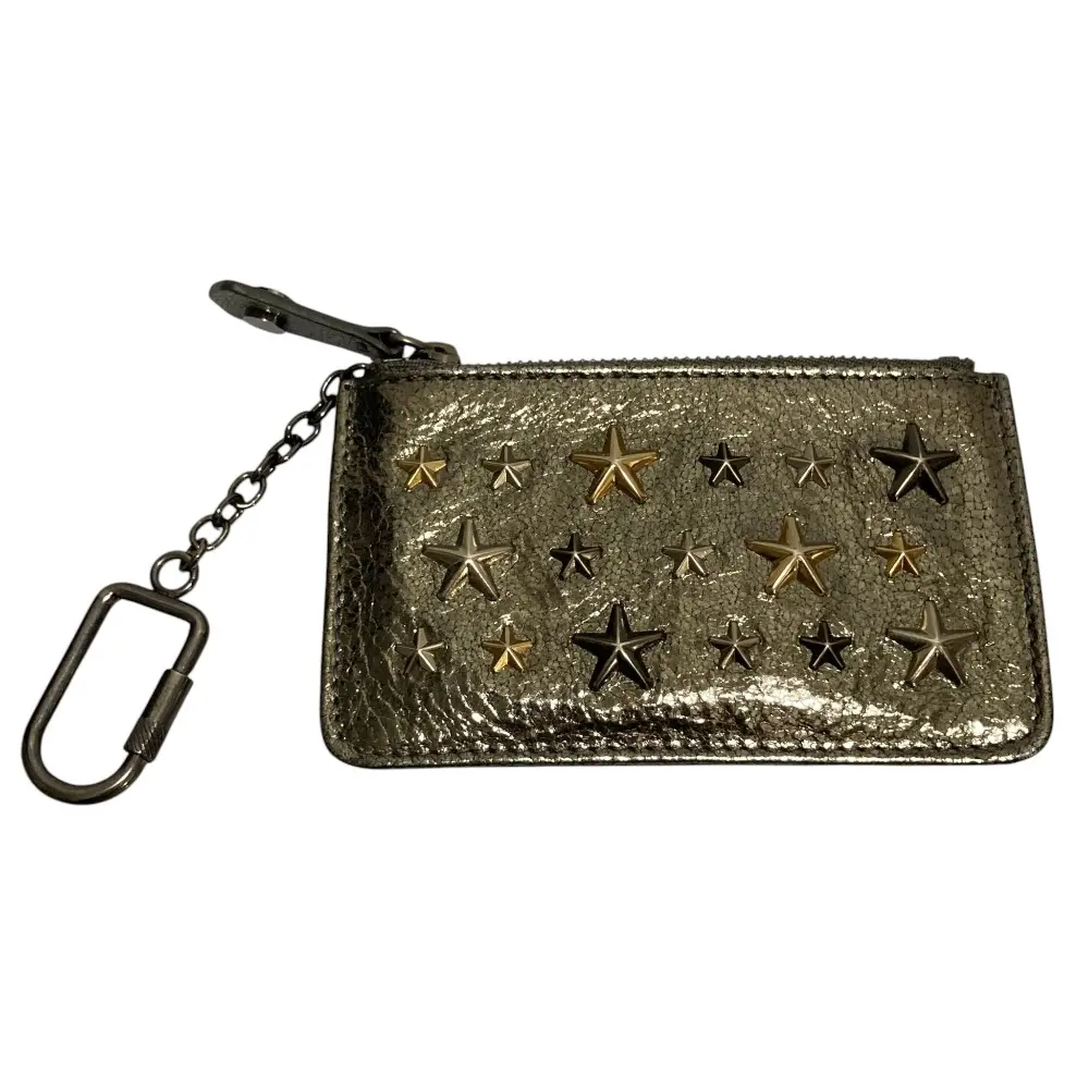 JIMMY CHOO ジミーチュウ スタースタッズ コインケース フラグメントケース シルバーカラー