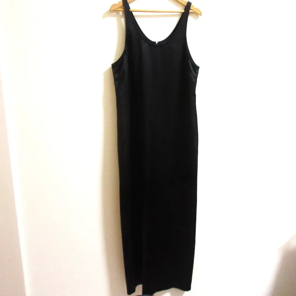 23AW JOURNAL STANDARD L'ESSAGE ジャーナルスタンダードレサージュ サテンワンピース ロングドレス 23040370210030 ブラック