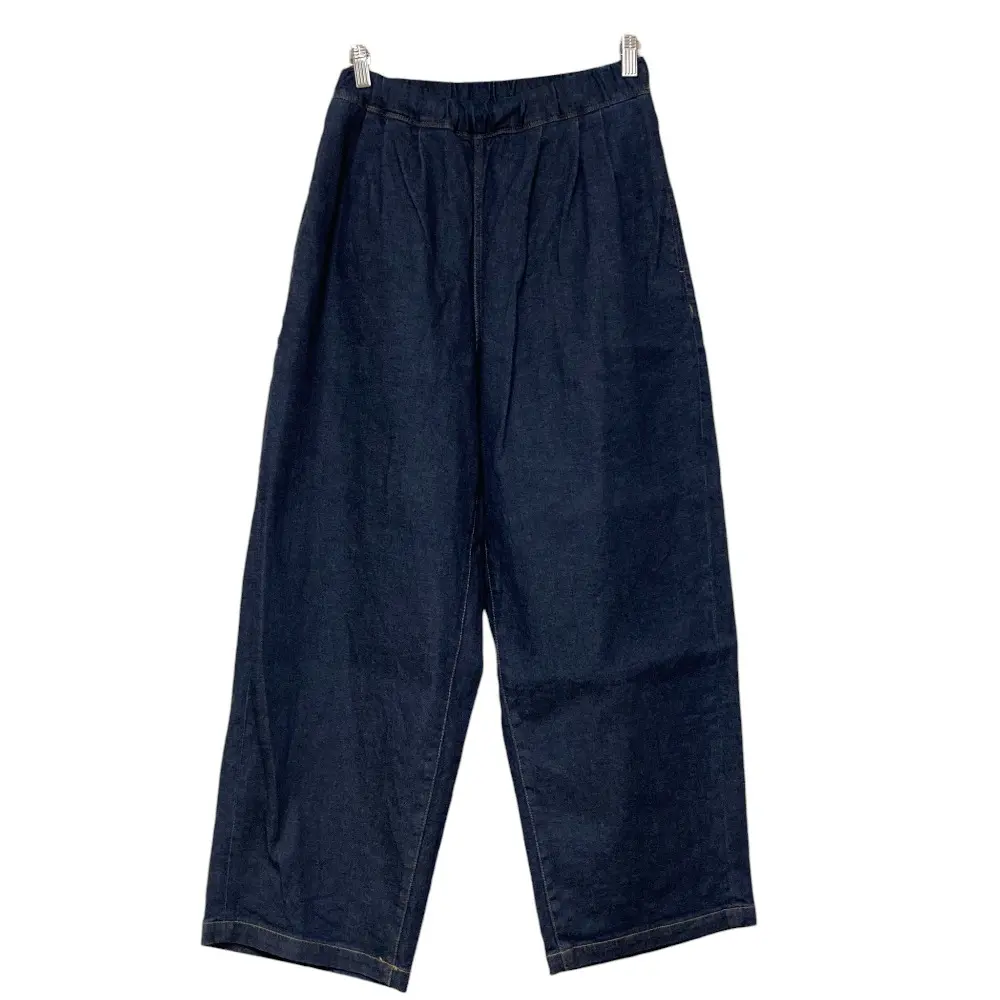 25SS JOURNAL STANDARD ジャーナルスタンダード SUVIN Relax DENIM ギャザータック ワイド デニムパンツ サイズ36 インディゴ