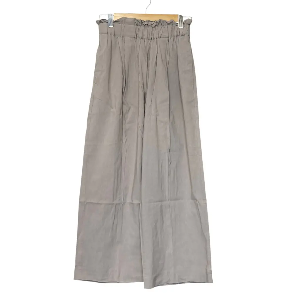 24SS JOURNAL STANDARD ジャーナルスタンダード ウォッシャブルコットンリネンVISワイドパンツ 24030400908110 36 ベージュ
