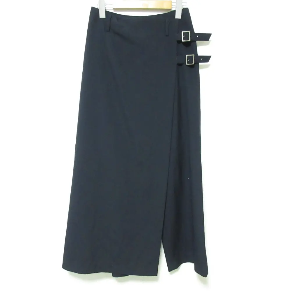 JUNYA WATANABE COMME des GARCONS ジュンヤワタナベ コムデギャルソン サイドベルトラップパンツ サイズXS ネイビー