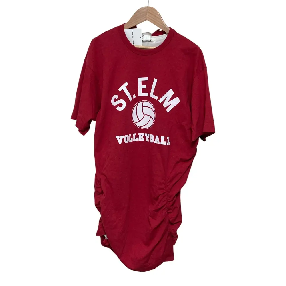 JUNYA WATANABE COMME des GARCONS ジュンヤワタナベ コムデギャルソン シャーリング ロングTシャツ JS-T007 M レッド