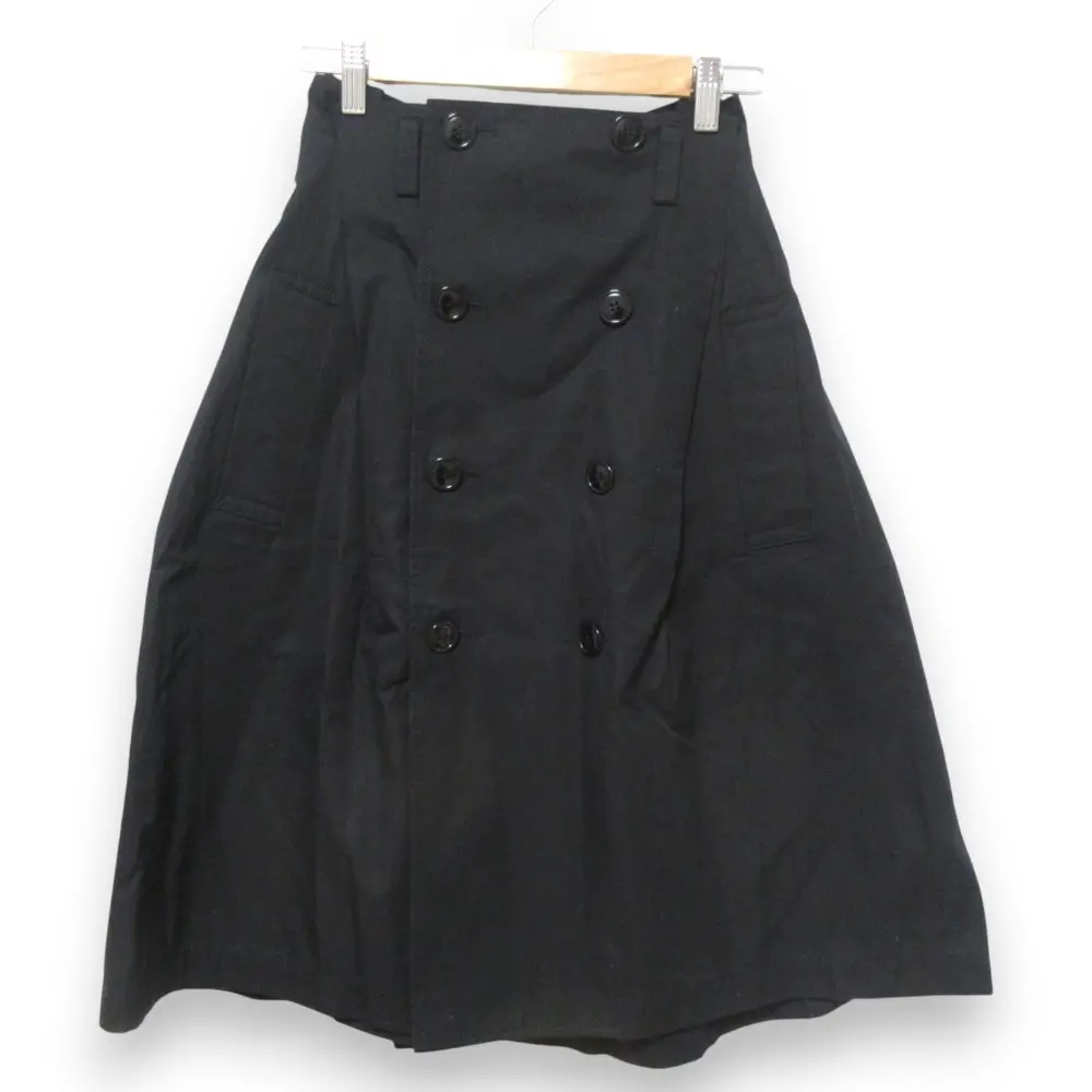 AD2016 JUNYA WATANABE COMME des GARCONS ジュンヤワタナベ コムデギャルソン トレンチスカート JS-S032 サイズS ブラック