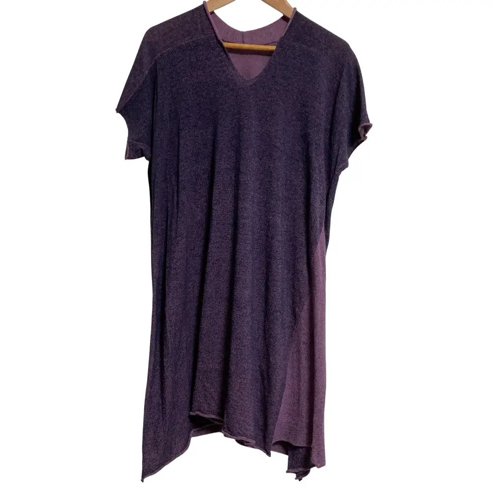 JURGEN LEHL ヨーガンレール Vネック ショートスリーブ ニット