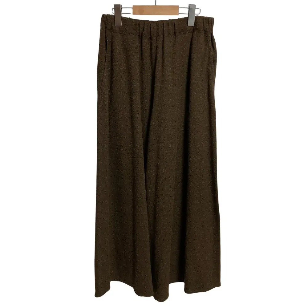 JURGEN LEHL ヨーガンレール ウール アルパカ イージーワイドパンツ L