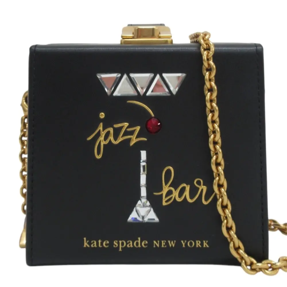 kate spade NEW YORKE ケイトスペード パーフェクト マッチ マイクロ マッチボックス クロスボディ ショルダーバッグ ブラックの買取実績【2024年10月買取】