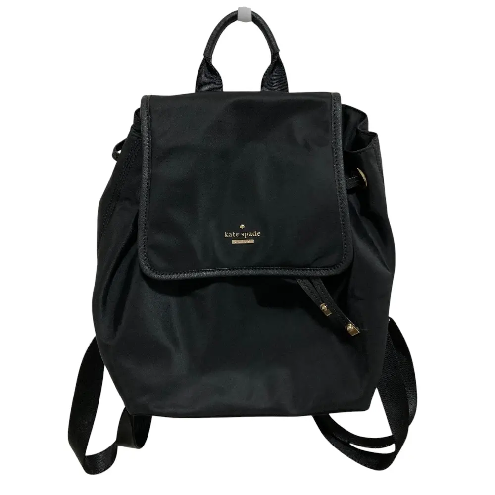 kate spade ケイトスペード ナイロン レザー リュックサック ブラックの買取実績【2025年6月買取】