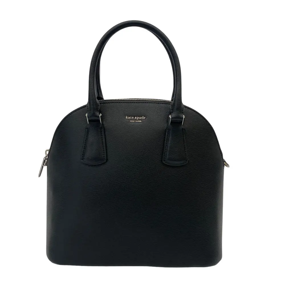 kate spade new york ケイトスペード シルビア ドーム サッチェル ハンドバッグ ショルダーバッグ ブラック