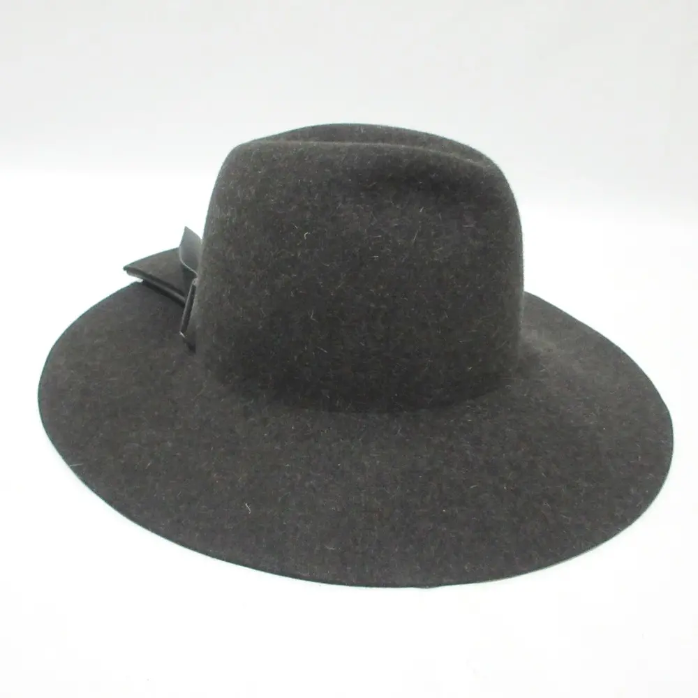 KIJIMATAKAYUKI キジマタカユキ ラビットヘアフェルト ハット 帽子 F グレー