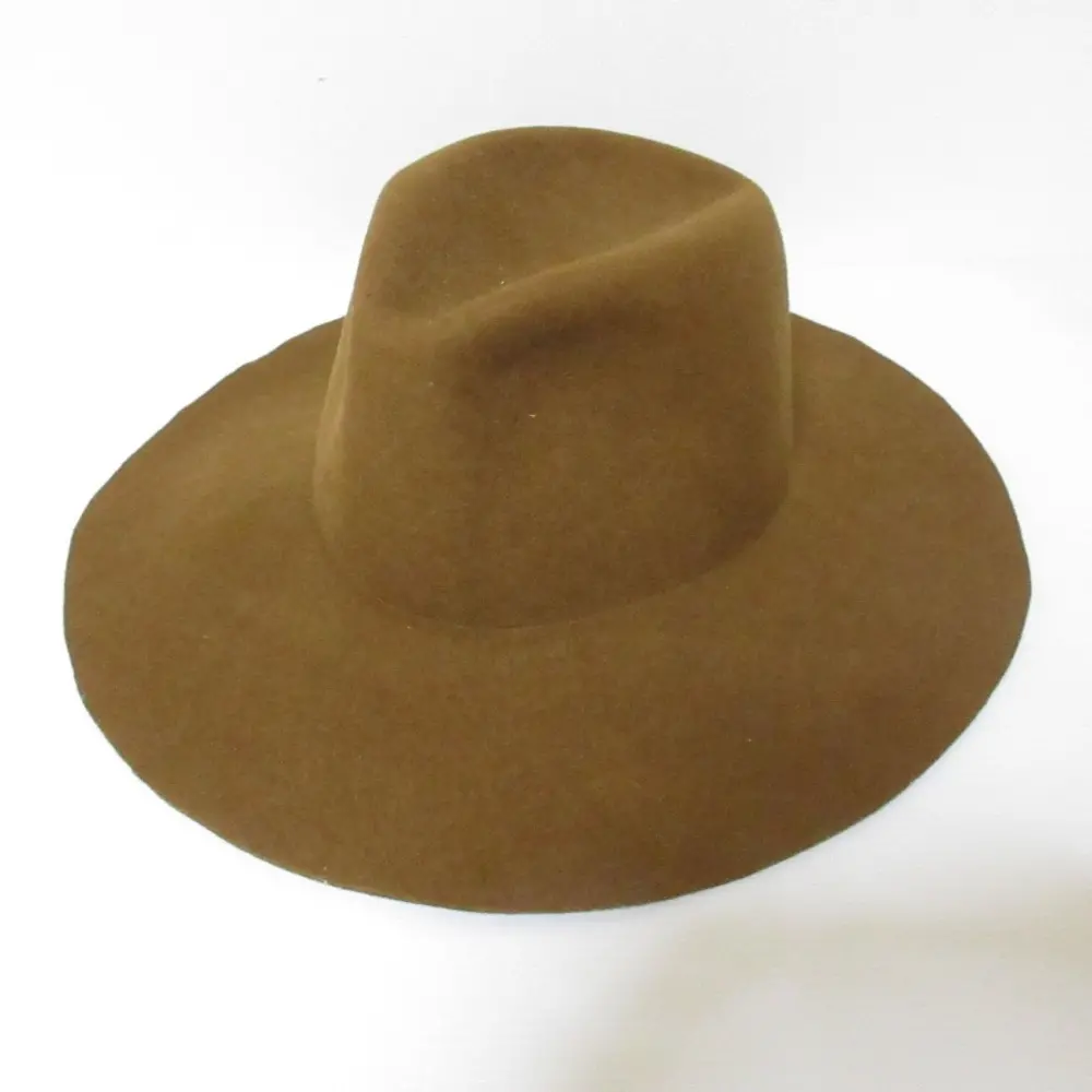 KIJIMA TAKAYUKI キジマタカユキ ロングブリム ウールハット フェルトハット 帽子 キャメル