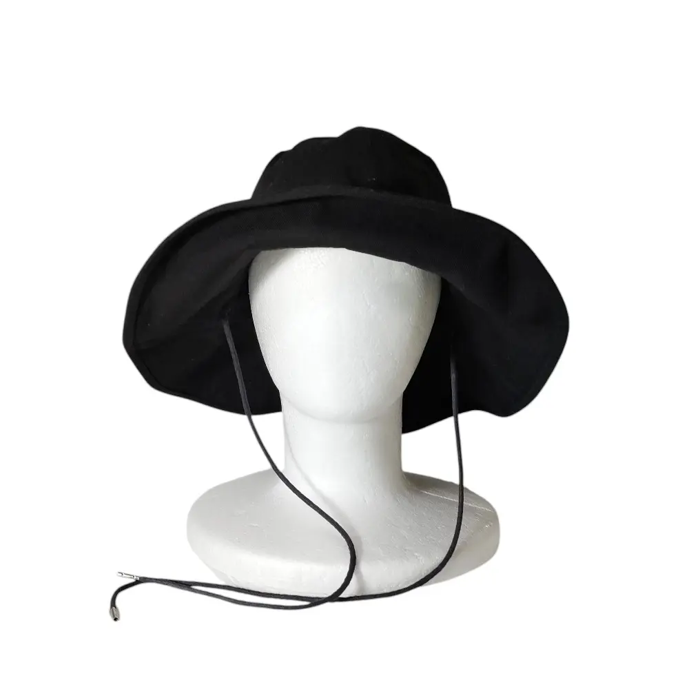 23AW KIJIMA TAKAYUKI キジマタカユキ アーバンリサーチドアーズ 別注 キャンバスストラップハット 帽子 23201-URD 1 ブラック